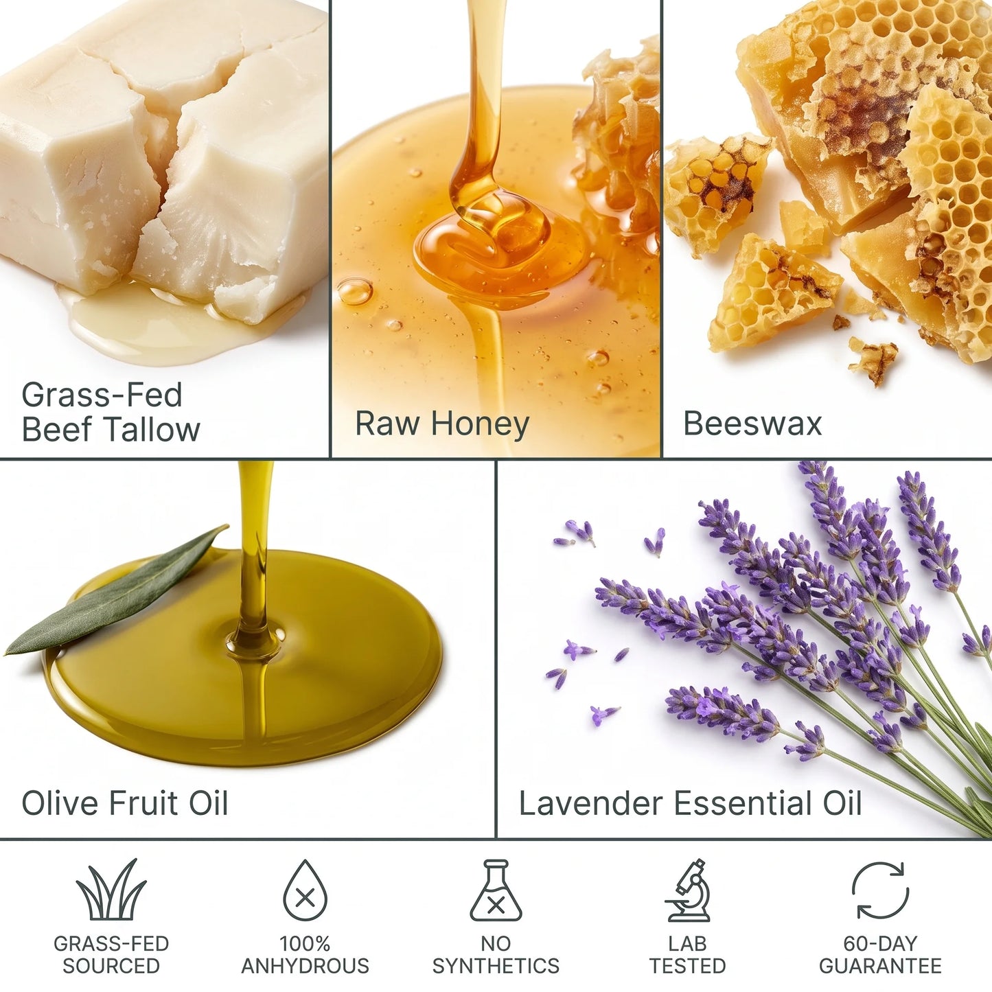 Grass-Fed Tallow for Healthy Skin