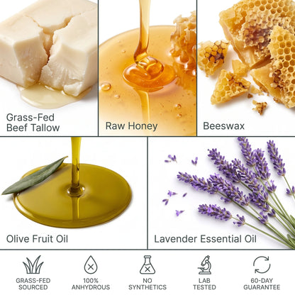 Grass-Fed Tallow for Healthy Skin