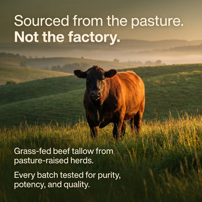 Grass-Fed Tallow for Healthy Skin